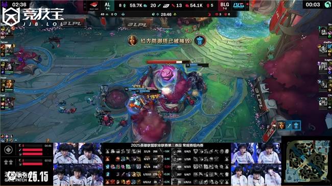 LOL-LPL： AL讓(ràng)一追二击败BLG
