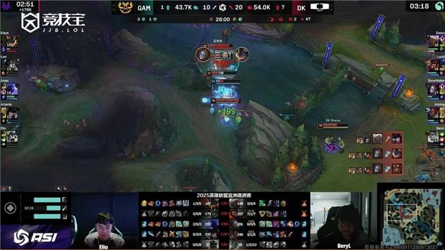 LOL-亚洲(zhōu)邀请赛：DK擊(jī)败GAM