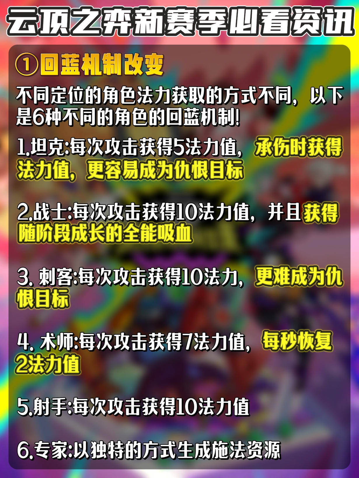 云顶之弈(yì)新(xīn)赛季必看资訊(xùn)！手机如(rú)何(hé)玩云顶之弈(yì)