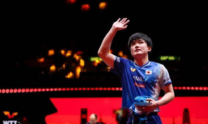 慕强者张本智和全运会慶(qìng)祝动作致敬(jìng)樊振(zhèn)東(dōng) 重燃再战之心(xīn)